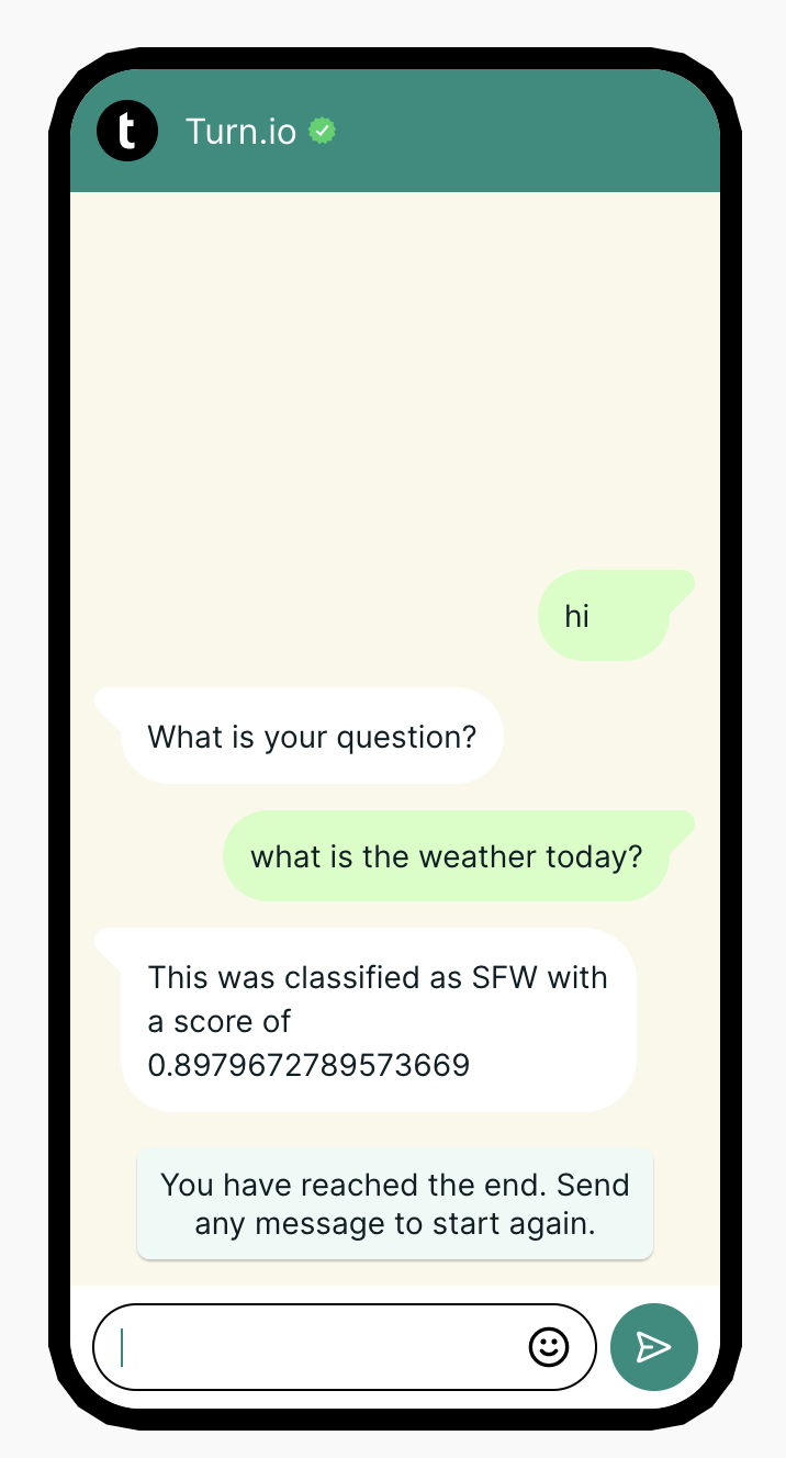 Using the Huggingface Infer API from Journeys
